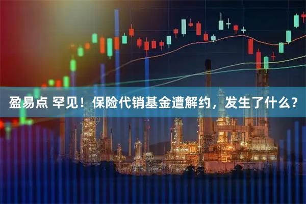 盈易点 罕见！保险代销基金遭解约，发生了什么？