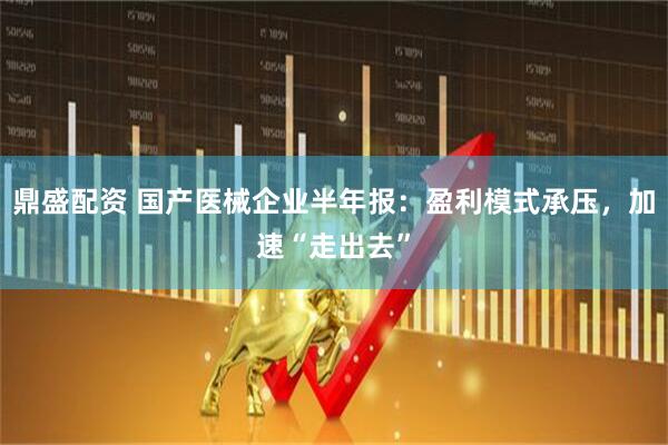 鼎盛配资 国产医械企业半年报：盈利模式承压，加速“走出去”